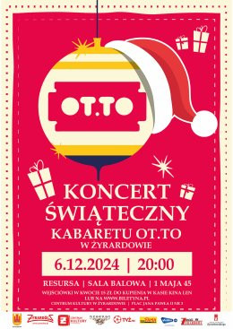 Żyrardów Wydarzenie Kabaret Koncert Świąteczny Kabaretu OT.TO