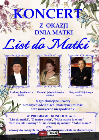 Koncert z okazji Dnia Matki
