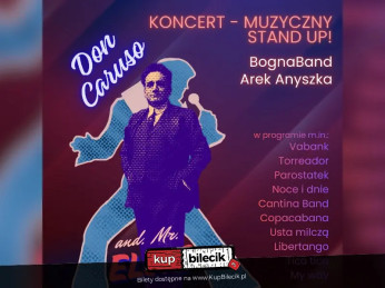 Skierniewice Wydarzenie Koncert Koncert - Muzyczny Stand-Up, BognaBand i Arek Anyszka
