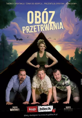 Sochaczew Wydarzenie Spektakl Obóz przetrwania - spektakl komediowy