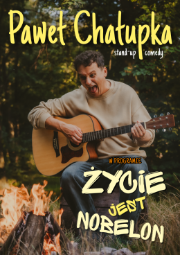 Błonie (pow. warszawski zachodni) Wydarzenie Stand-up Paweł Chałupka - nowy program: Życie jest nobelon